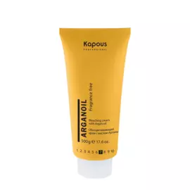 Обесцвечивающий крем для волос с маслом арганы