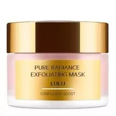 Обновляющая маска-скраб Lulu Pure Radiance против тусклости лица с экстрактом жемчуга и фруктовыми энзимами