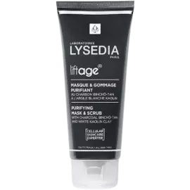 Очищающая маска для лица с углем и белой глиной Liftage Masque