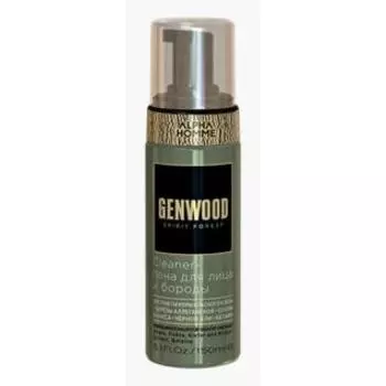 Очищающая пена для лица и бороды Genwood