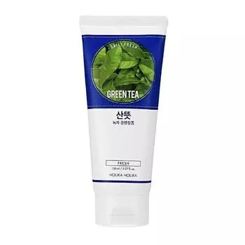 Очищающая пенка для проблемной кожи с зеленым чаем Daily Fresh Green tea Cleansing Foam (20018012, 150 мл)