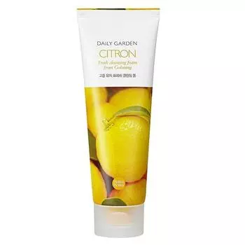 Очищающая пенка с цитрусом Daily Garden Citron Fresh cleansing foam from Goheung