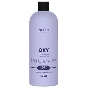 Окисляющая эмульсия 12% 40vol. Oxidizing Emulsion Ollin Performance Oxy (сиреневая) (727199, 90 мл)