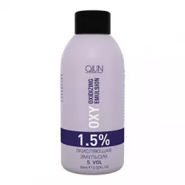 Окисляющая эмульсия 1,5% 5vol. Oxidizing Emulsion Ollin Performance Oxy (сиреневая) (727205, 1000 мл)