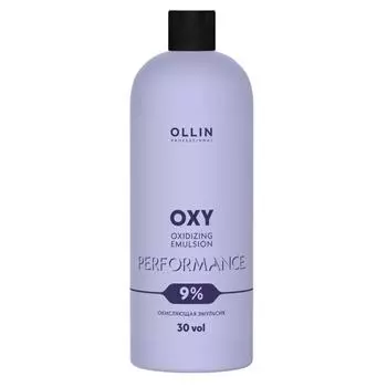 Окисляющая эмульсия 9% 30vol. Oxidizing Emulsion Ollin Performance Oxy (сиреневая) (727182, 90 мл)