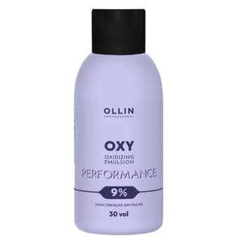 Окисляющая эмульсия 9% 30vol. Oxidizing Emulsion Ollin Performance Oxy (сиреневая) (727236, 1000 мл)