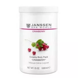 Омолаживающее кремовое обертывание Клюква Creamy Body Pack Cranberry