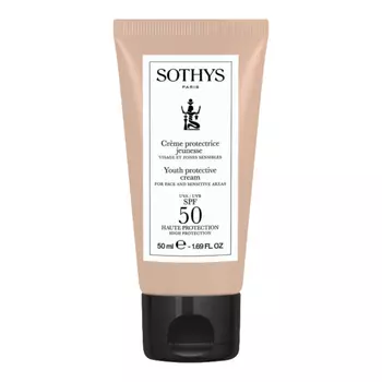 Омолаживающий защитный крем для лица и чувствительных зон Youth protective cream SPF 50