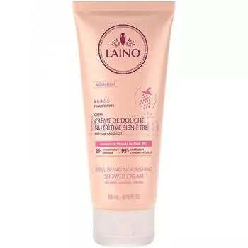 Органический питательный крем для душа для сухой кожи Роза