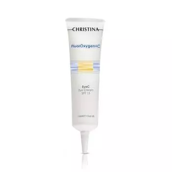 Осветляющий крем для зоны глаз с SPF-15 Fluoroxygen+C-Eye C
