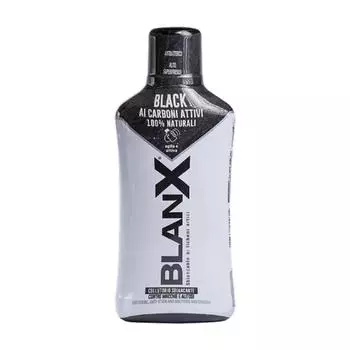 Отбеливающий ополаскиватель с углем Mouthwash Black Charcoa