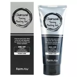 Отшелушивающий гель с углем Charcoal Toning Peeling Gel