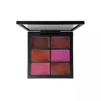 Палетка помад для губ 6 оттенков Pro Lip Palette (L22LP04, 04, The Reds, 1 шт)