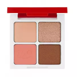 Палетка теней для глаз Peko Jjang Piece Matching 4 Colors Shadow Palette (20017802, 01, клубничная карамель, 6 г)