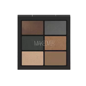 Палетка теней для век 6 оттенков Pro Eyeshadow Palette 6 Color (E101, 01, Love In Paris, 4*0,8 г)
