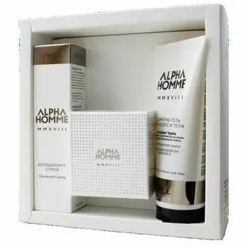 Парфюмерный набор Alpha Homme MMXVIII