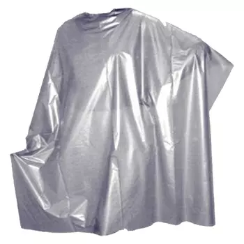 Пеньюар полиэтиленовый (01-886, 160*100 см, серебро, 50 шт)