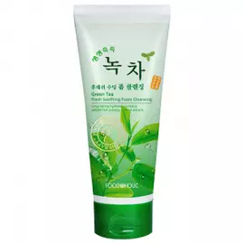 Пенка для умывания FoodaHolic Green Tea Fresh Soothing Foam Cleansing FoodaHolic