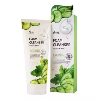 Пенка для умывания с экстрактом огурца Ekel Cucumber Foam Cleanser