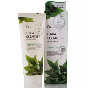 Пенка для умывания с экстрактом зеленого чая Ekel Green Tea Foam Cleanser