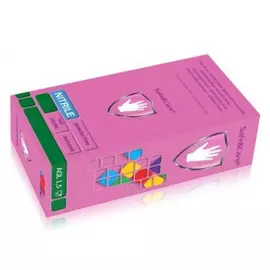 Перчатки нитрил фиолетовые М SafeCare