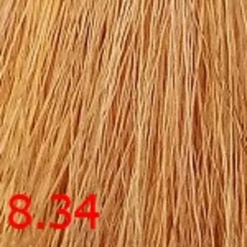 Перманентная крем-краска Ollin N-JOY (396437, 8/34, светло-русый золотисто-медный, 100 мл, Светлые оттенки)