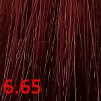 Перманентная крем-краска Ollin N-JOY (396482, 6/65, темно-русый красно-махагоновый, 100 мл, Базовые оттенки)