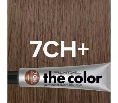 Перманентный краситель The Color (407307, 7CH+, блондин, 90 мл, Пепельный/Дымчатый/Платиновый)