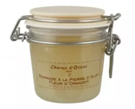 Пилинг для тела с квасцовым камнем и ароматом цветков апельсинового дерева Gommage Pierre d'Alun Fleur D'Oranger