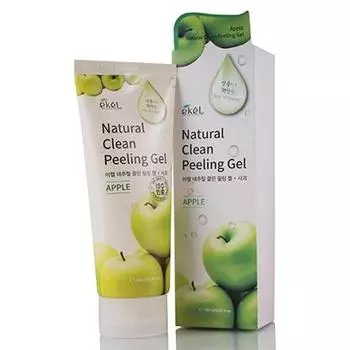 Пилинг-скатка с экстрактом зеленого яблока Ekel Apple Natural Clean Peeling Gel