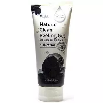 Пилинг-скатка с древесным углём Ekel Charcoal Natural Clean Peeling Gel