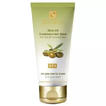 Питательная маска для сухих и повреждённых волос с Оливковым маслом