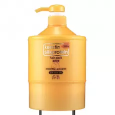 Питательная маска с протеинами шелка Flor de Man MF Keratin Silkprotein Hair Pack (AKIP10010, 1000 мл)