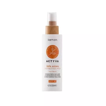 Питательное и защитное молочко для тела и волос Linfa Solare Protection Milk SPF10