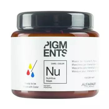 Питающая маска для сухих волос Pigments Nutritive mask