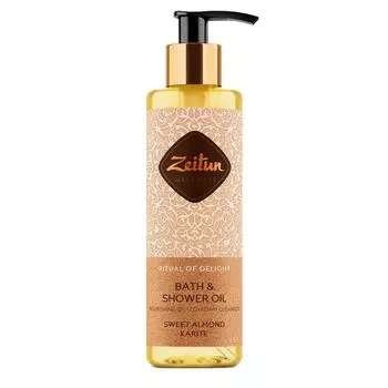 Питающее гидрофильное масло для душа Ритуал наслаждения со сладким миндалем и карите