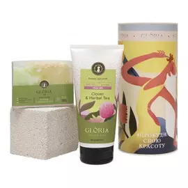 Подарочный набор Клевер и травяной чай