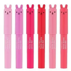 Помада-блеск для губ Petite Bunny Gloss Bar (10017, 01, клубника, 2 г)