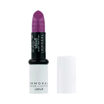Помада для губ блестящая Immoral Shine Lipstick (2247R24-018, N.18, Laylactic, 4 г)