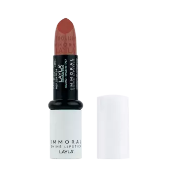 Помада для губ блестящая Immoral Shine Lipstick (2247R24-023, N.23, Silly banny, 4 г)
