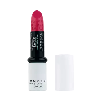 Помада для губ блестящая Immoral Shine Lipstick (2247R24-019, N.19, Spring break, 4 г)
