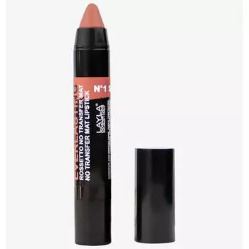 Помада-карандаш матовая стойкая Everlasting No Transfer Mat Lipstick (2210R24-001, N.1, Sandy Nude, 1 шт)