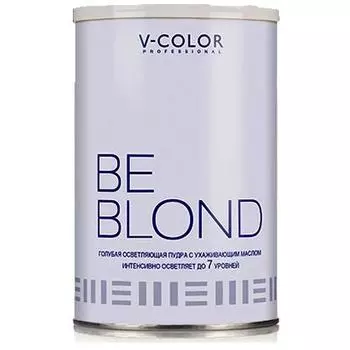 Порошок для осветления Be Blond, голубой, осветляет на 7 уровней