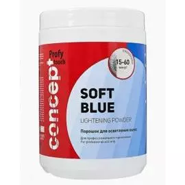 Порошок для осветления волос Soft Blue Lightening Powder (91308, 30 г)