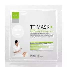 Профессиональная омолаживающая маска с бессмертником на биоцеллюлозной основе Immortelle Mask (T_TR_46, 3*30 мл)