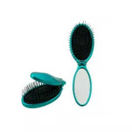 Раскладная мини-щетка для спутанных волос Wet Brush Mini Pop Fold TEAL-мята