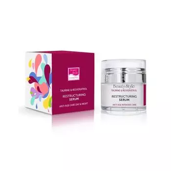 Реструктурирующая уплотняющая сыворотка Taurine and Resveratrol (4516039PRO, 50 мл)