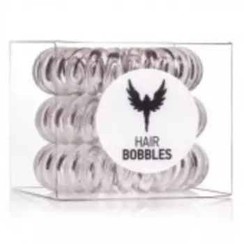 Резинка-браслет для волос Hair Bobbles HH Simonsen (20010, Transparent, 3 шт, Прозрачная)