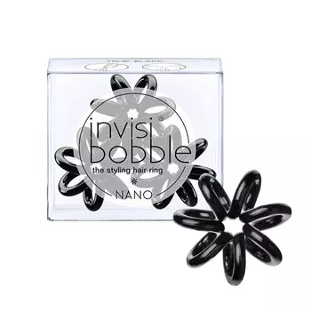 Резинка для волос Invisibobble Nano (Inv_70, 70, черный, 3 шт)