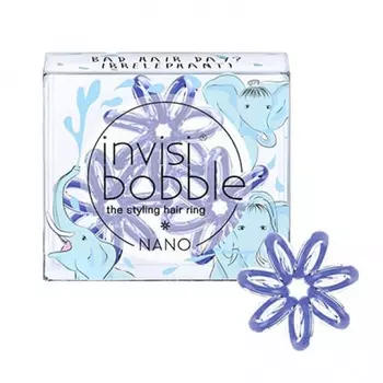 Резинка для волос Invisibobble Nano (Inv_81, 81, Васильковый, 3 шт)